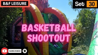 B&F Leisure Ltd, Inflatable Basketball Shootout Walk Around Video, Set30official screenshot 5