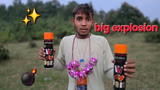 "🔥 Diwali Big Explosion Experiment | Science vs Bomb | Dangerous Blast Reaction Test"