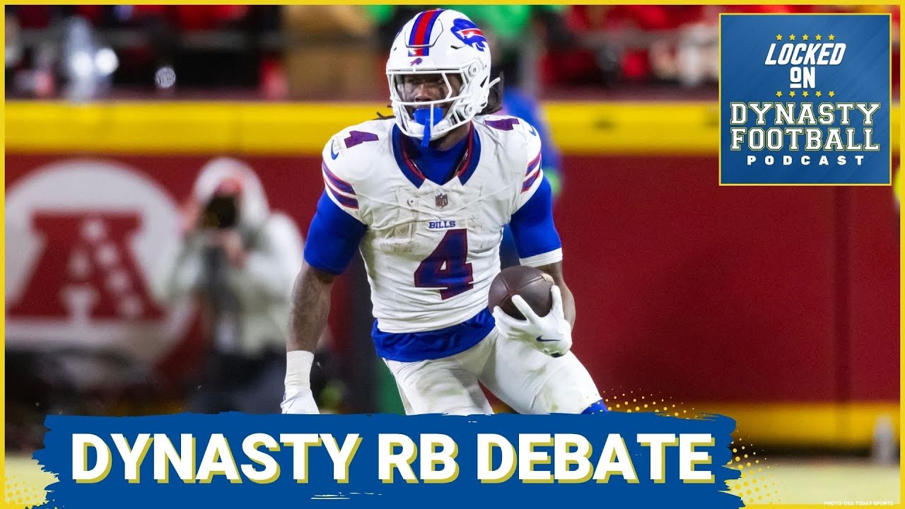 James Cook UNDERVALUED in Dynasty Leagues | Take Him Ahead of Derrick Henry + Christian McCaffrey???