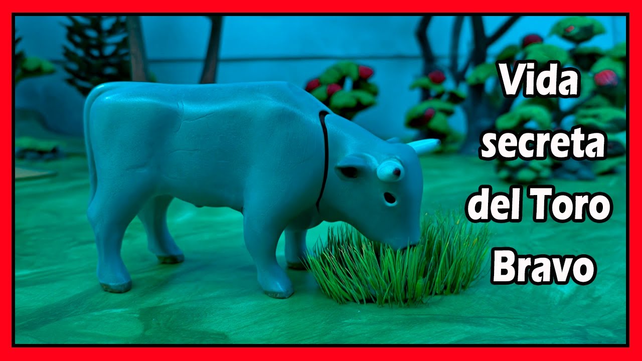 Toros de Juguete Playmobil 🐂 | Así vive el toro bravo en la dehesa