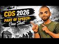 CDS 2026 Parts of Speech One Shot | Basic to Advanced + All PYQs 2026