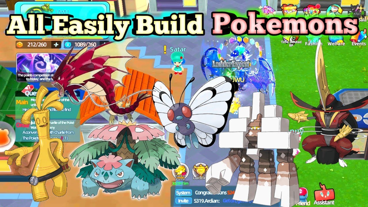 Hidden Pokemon Game! All easily build Pokemons! Beginner to Pro! |Ultra Era Pet| |Poke Explorer|