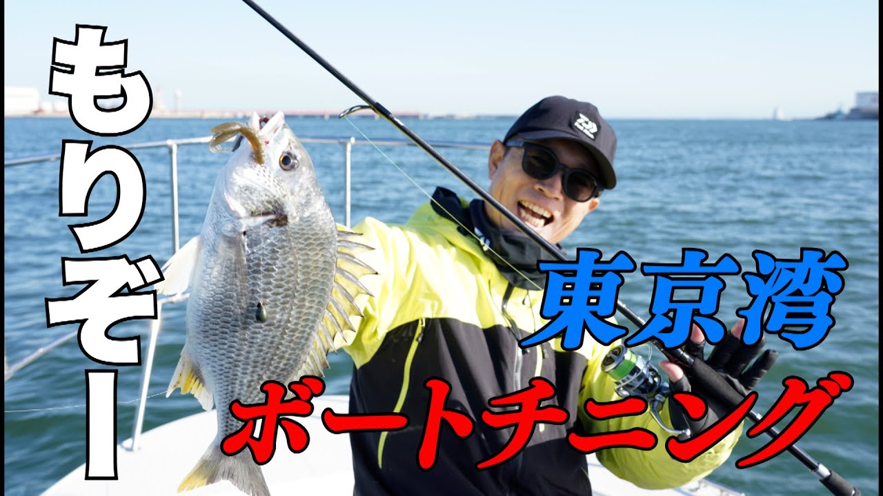 【初登場！もりぞー】河口のキビレ＆運河のクロダイ、東京湾を楽しみ尽くすボートチニング【チニングのすべて】#森浩平 #チニング #東京湾 #シルバーウルフ