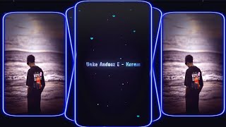 Unke Andaaz e karam - Sad new xml file💔🥺🥀 Alightmotion new project 📈💯 new xml file #sadxmlfile #new