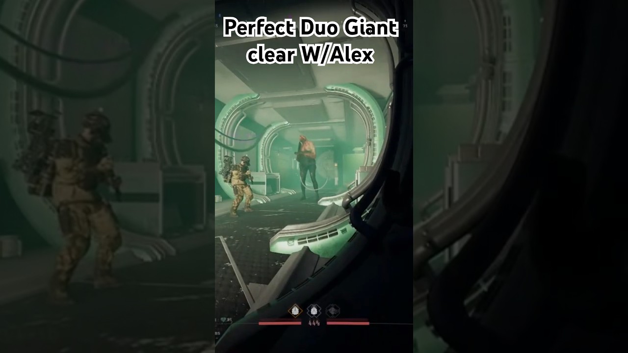 Perfect Duo Giant Clear with Alex in GTFO the game