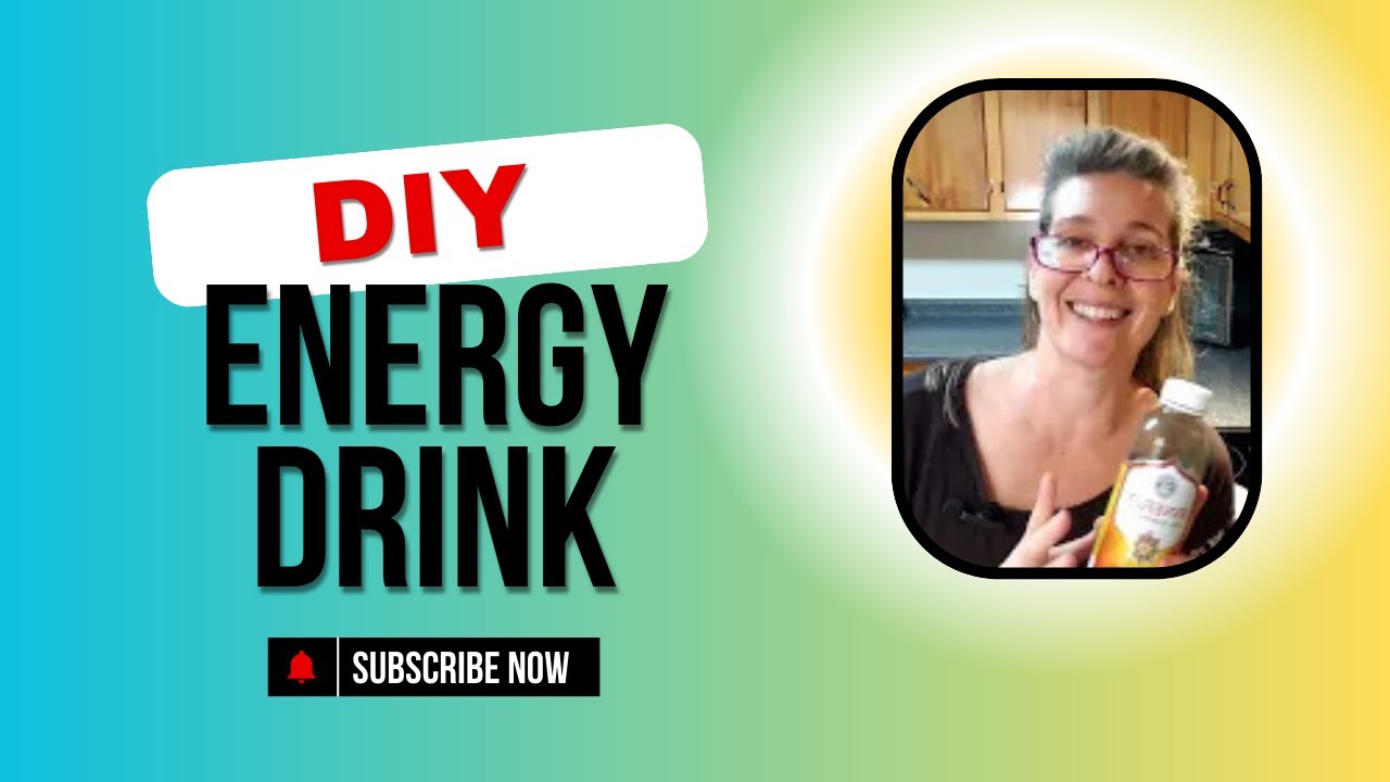 DIY Natural Energy Drink Recipe | Homemade Energy Booster