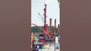 Chuẩn bị đổ bê tông cọc khoan nhồi đầu tiên trụ tháp t38 cầu phước an👍