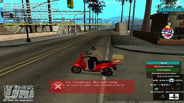 MTA  | URUGUAY ROLEPLAY - TRABAJANDO DE PIZZERO EN LA CIUDAD