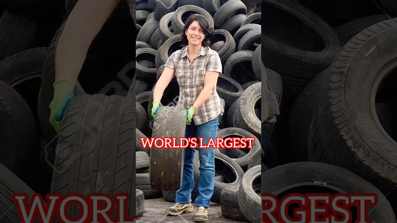 World' largest Tyre graveyard in kuwait | used tyre graveyard 
