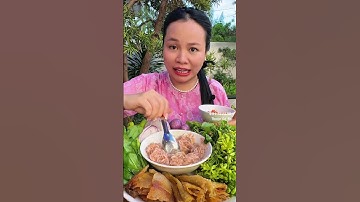 Pha mắm ruốc xổi chỉ 4 bước