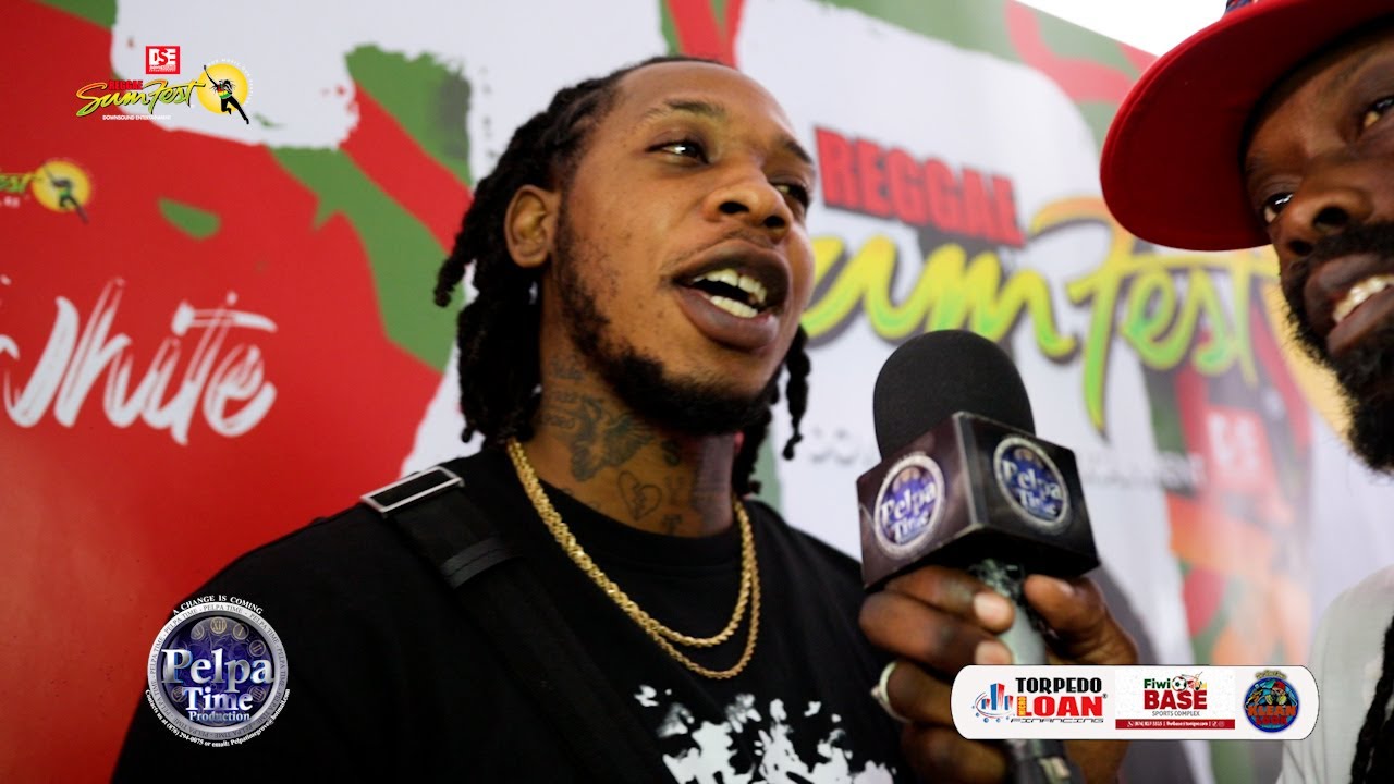 Qwella Beat up a female, they say.  Topmann get emotional they say AT REGGAE SUMFEST