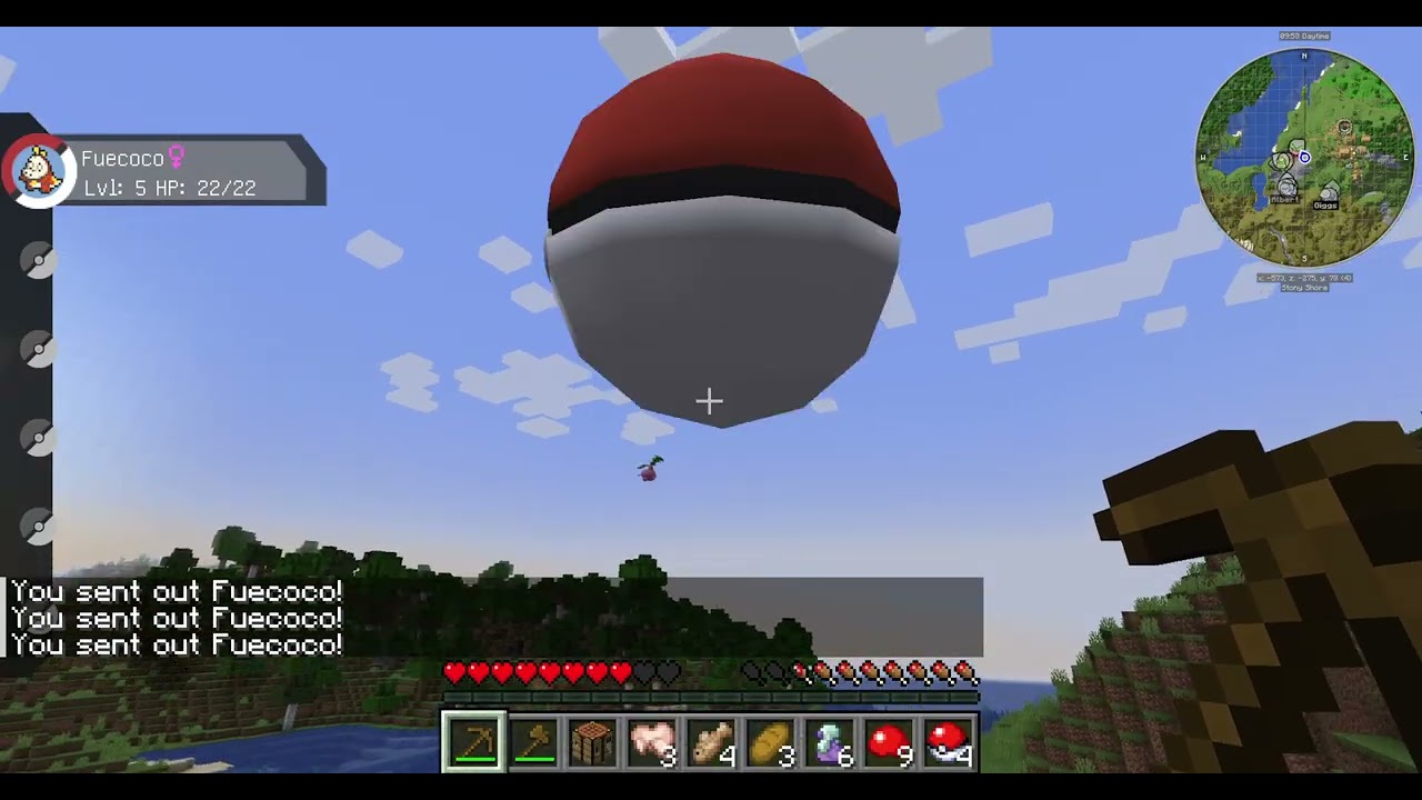 My First Pixelmon Playthrough - A SHINY STARTER POKEMON!!!