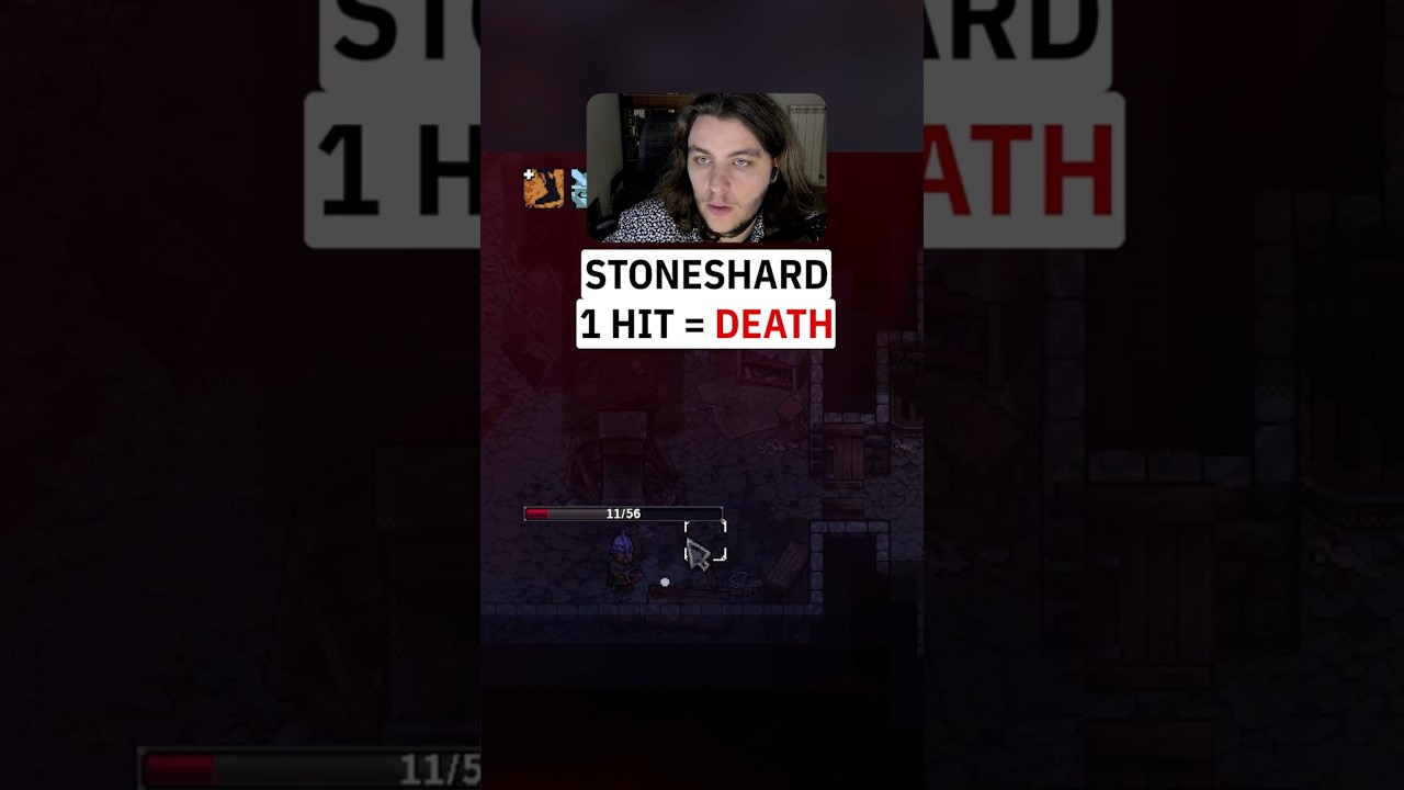 1 hit = DEATH in STONESHARD 