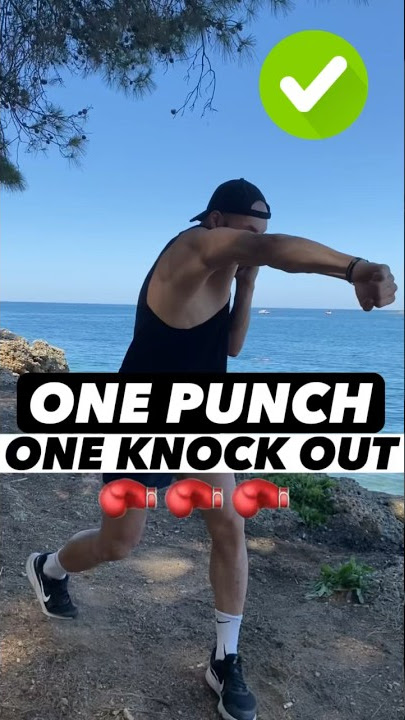 TUTORIAL: KNOCKOUT PUNCH🥊 #boxing #mma #training #fighter #kickboxing #training