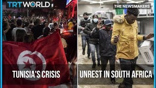 Political Crisis in Tunisia | Worst Unrest in South Africa