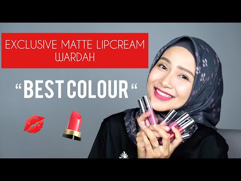 Nyobain 8 Warna Wardah Velvet Matte Lip Mousse Colorfit - Review & Swatches. 