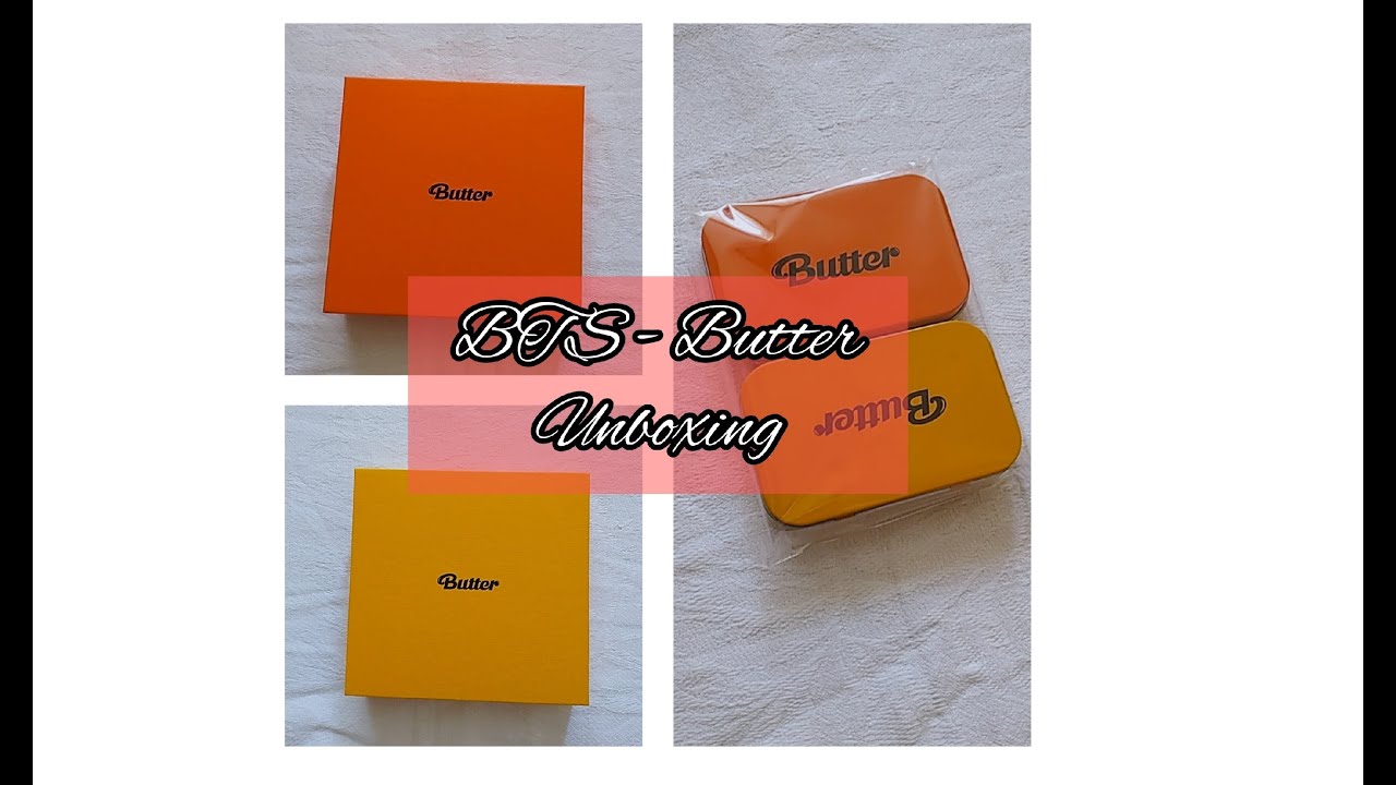 BTS - Butter (CD set) || Обзор и распаковка