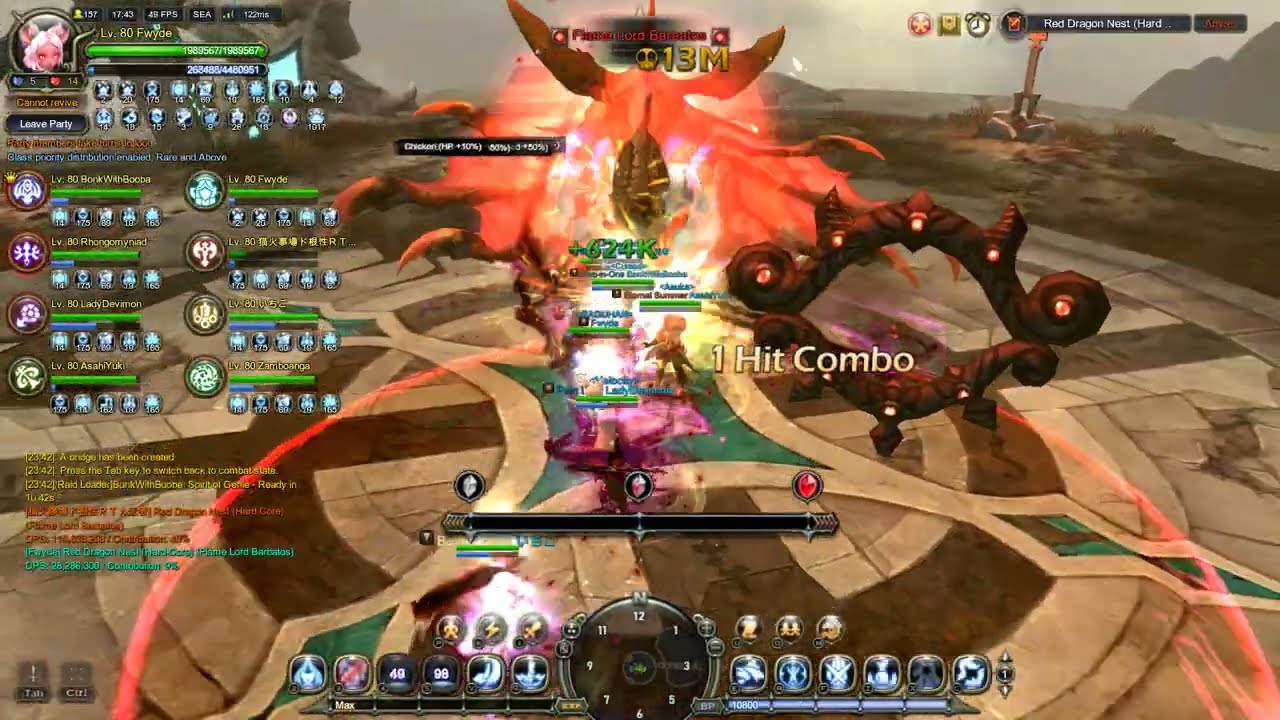 Dragon Nest Origins - Red Dragon Nest Hardcore - Defensio POV