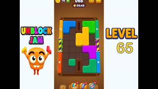 Unblock Jam Level 65 Walkthrough Solution