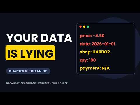 Data Cleaning in Python: Missing Values, Duplicates & Outliers (Pandas) | Data Science Course (6/18)