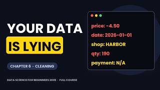 Data Cleaning in Python: Missing Values, Duplicates & Outliers (Pandas) | Data Science Course (6/18)