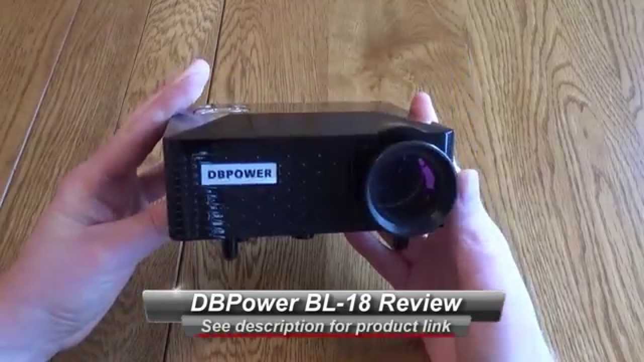 DB Power BL18 Mini LED Projector Review - YouTube