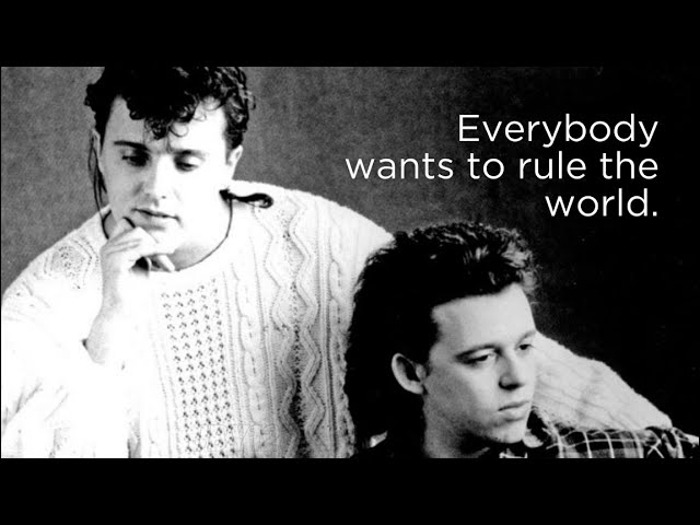 Tears For Fears Everybody Wants To Rule The World GIF - Tears For Fears  Everybody wants to rule the world 1985 - Discover & Share GIFs