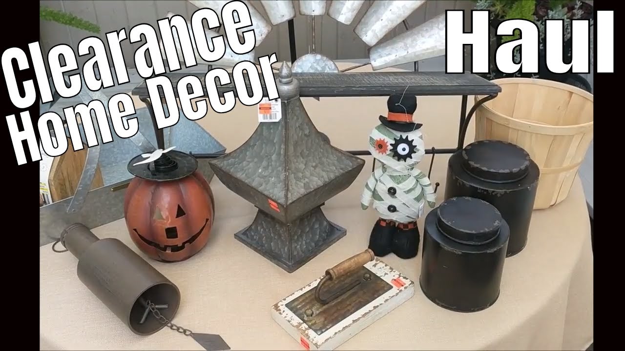 Clearance Home Decor Haul YouTube