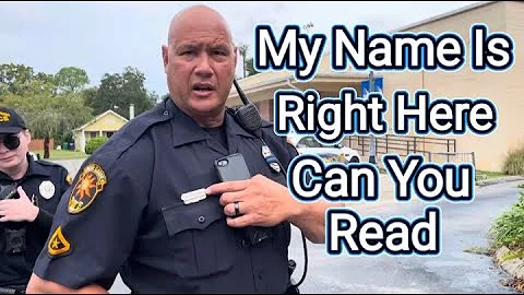 Educating Tyrant Cops On The First Amendment #1stamendmentaudit