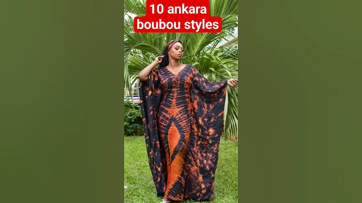 10 elegant ankara boubou styles for classy ladies 2023