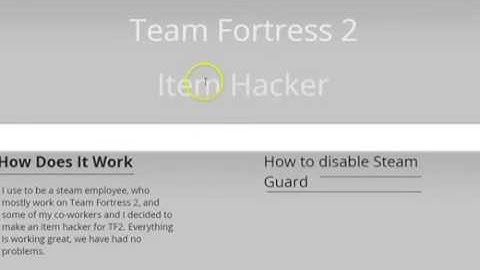 TF2 Item Hacker