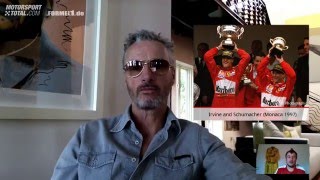 A Drink With Eddie Irvine, Episode #4 (How he ripped off the Jaguar F1 team) Get In To Win Episode 4
