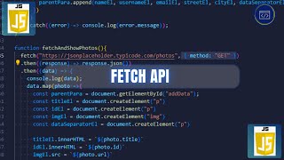 Fetch API -  A powerful JavaScript programming interface for retrieving data from the backend.