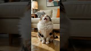 This cat makes no sense 🤯#aiglitch #catglitch #weirdvideos #wtfcontent #Shorts #BrokenFeedTV