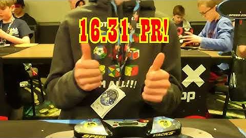 16.31 second 3x3 PR single (Barely Awake Boulder 2024)