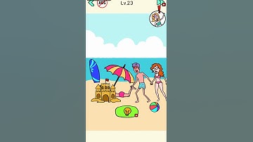 dopfun(delete for one part) game level 23 walkthrough solution-all level#dopfun#viralvideos#gaming