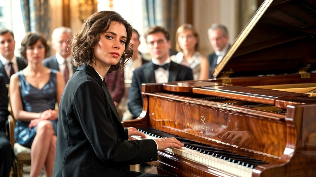 Waitress Made to Perform Piano at Party, Leaves Millionaire Speechless