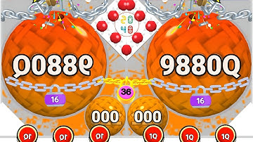 Puff Up additional number (blob merge 3d) 🆚 powerful punch 2048 Gameplay part 36
