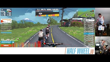 LIVE RACE WIN: Zwift Race Sprint Finish