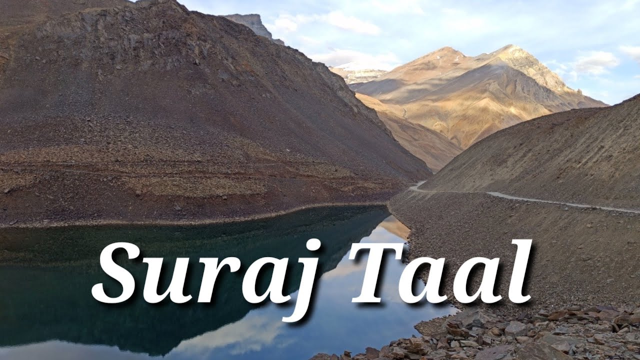 Suraj Taal in Lahaul Spiti in Leh Manali Highway