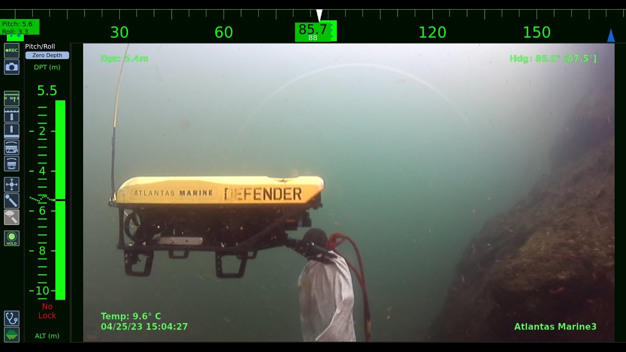 Atlantas Marine VideoRay Search & Recovery Demo.