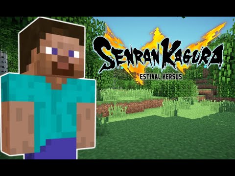 Minecraft Steve Senran Kagura Estival Versus Mod 
