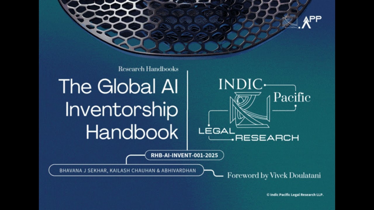 Presenting the The Global AI Inventorship Handbook, First Edition | AIinventorship.com