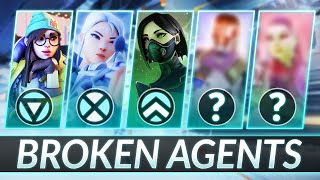 Top 5 MOST INSANE AGENTS RIGHT NOW - SOLO CARRY to RADIANT - Valorant Guide