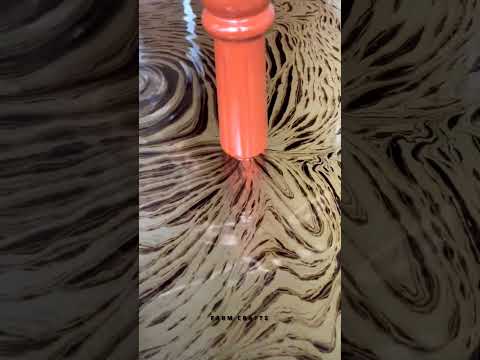 عملية صباغة درابزين السلم 