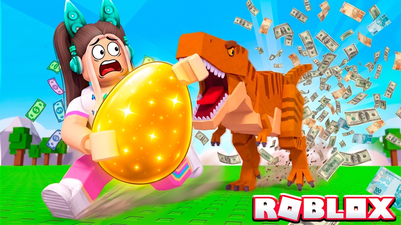 ROUBANDO OS OVOS MAIS RAROS DO ROBLOX! - Roblox Roube um Ovo
