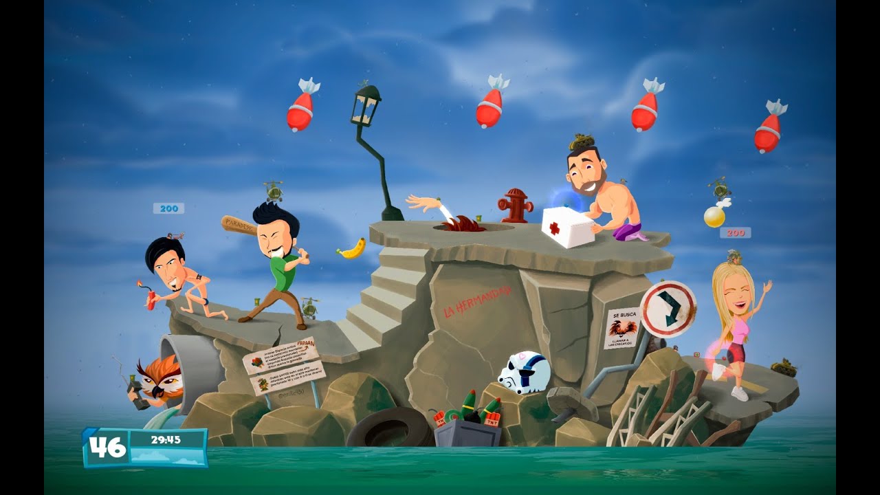 WORMS mapas ESPECIALES!! (sin lloros por favor)