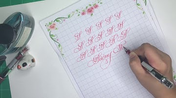 CÁCH VIẾT CHỮ HOA SÁNG TẠO | Mẫu chữ C, L, S, G