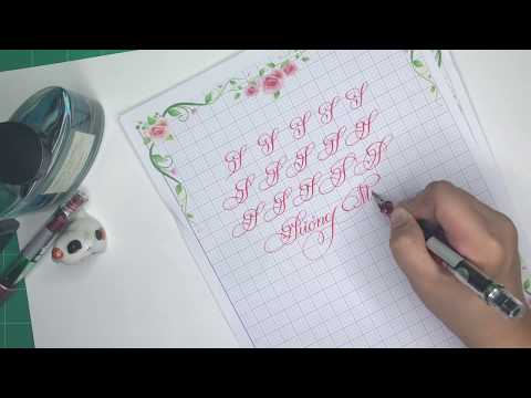 Video CÁCH VIẾT CHỮ HOA SÁNG TẠO | Mẫu chữ C, L, S, G - youtube