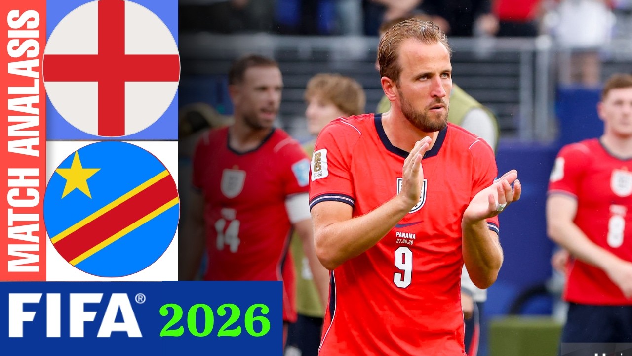 England vs dr congo Highlights